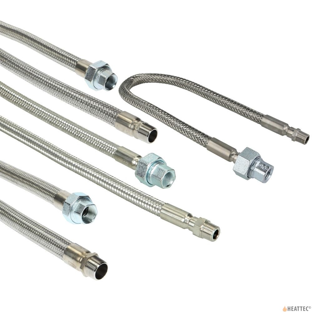 Flexible Gas Hose Stainless Steel DN16 1/2" (AZ Gastechnik) Heattec