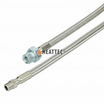 Flexible Gas Hose Stainless Steel 3/8"