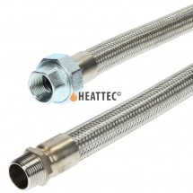 Flexible Gas Hose Stainless Steel 1 1/4"