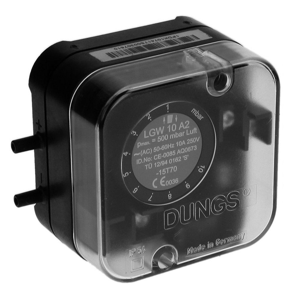 Dungs Differential Pressure Switch LGW 10A2 107417 - Heattec Webshop